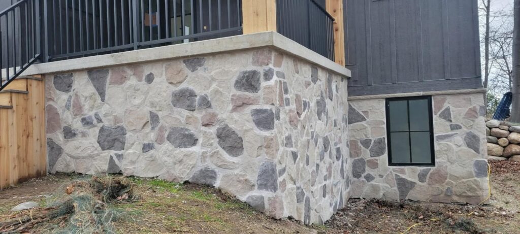 Dressed Fieldstone Summit